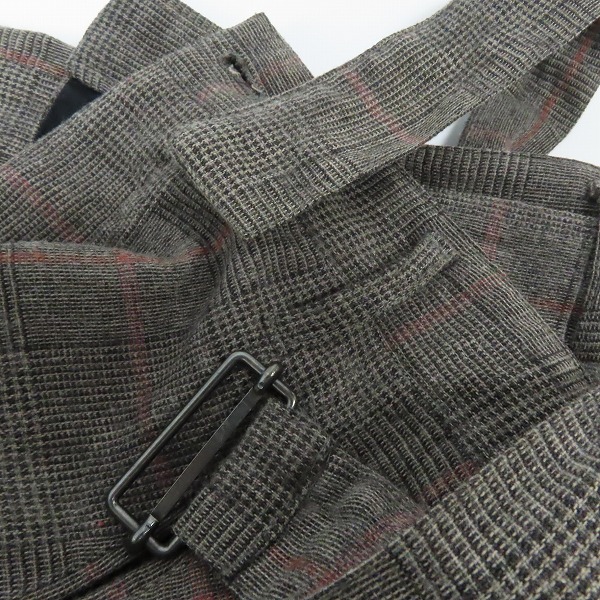 実際に弊社で買取させて頂いたANN DEMEULEMEESTER/アンドゥムルメステール チェック柄 パンツ XXSの画像 7枚目