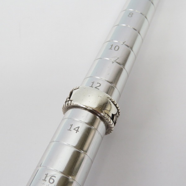 実際に弊社で買取させて頂いた【ギャラ付】Bloody Mary /ブラッディマリー 仏光万華鏡 Buddhist Lamp Ring S リング/13号の画像 7枚目