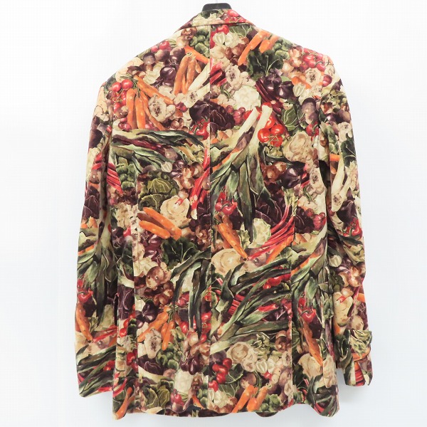 実際に弊社で買取させて頂いたPaul Smith COLLECTION/ポールスミス コレクション ベジタブルプリント 2ボタン テーラードジャケット Size：Lの画像 1枚目