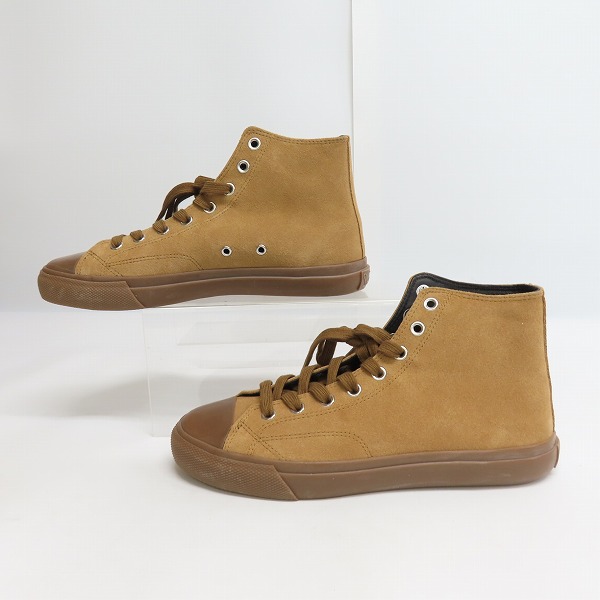 実際に弊社で買取させて頂いたPaul Smith/ポールスミス レザー ハイカットスニーカー スエード /8の画像 3枚目