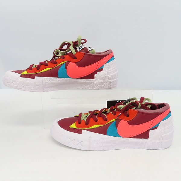 実際に弊社で買取させて頂いた【未使用】NIKE×SACAI×KAWS/ナイキ×サカイ×カウズ BLAZER LOW Team Red/ブレーザーロー チームレッド DM7901-600/28の画像 3枚目