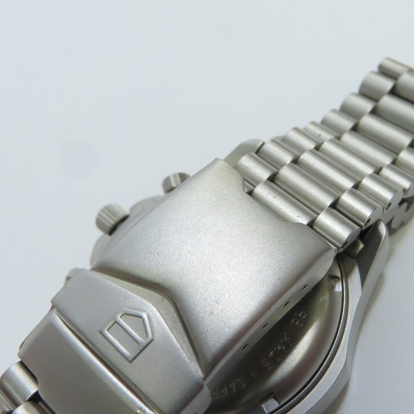 実際に弊社で買取させて頂いたTAG HEUER/タグ ホイヤー Professional/プロフェッショナル クロノグラフ 腕時計 CE1112 【動作未確認】の画像 5枚目