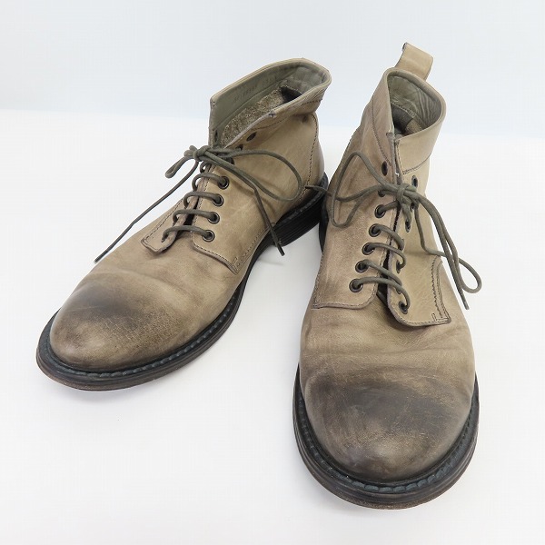 実際に弊社で買取させて頂いたHUGO BOSS/ヒューゴ ボス レースアップ レザーブーツ Size：8