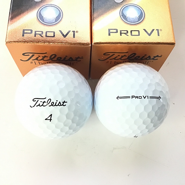 実際に弊社で買取させて頂いた（2）【未使用】Titleist/タイトリスト PRO V1 ゴルフボール1ダースの画像 2枚目