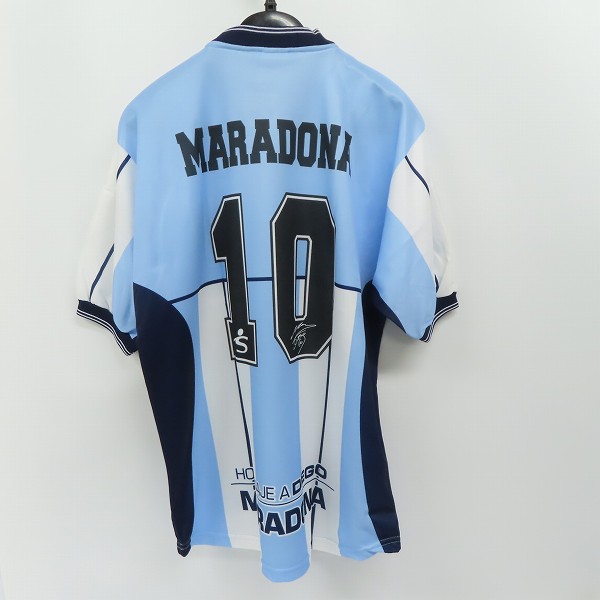 実際に弊社で買取させて頂いたFILA/フィラ OPENSPORTS #10 マラドーナ引退試合レプリカユニフォーム XLの画像 1枚目