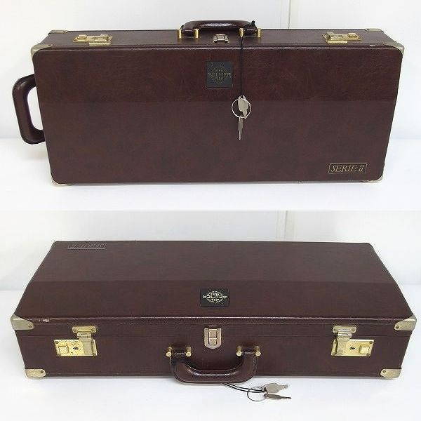 実際に弊社で買取させて頂いた★SELMER/セルマー アルトサックス SA80/Super Action 80 SERIE Ⅱ/シリーズ2 彫刻有り 58万台 ハードケース付 の画像 9枚目