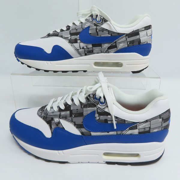 実際に弊社で買取させて頂いた【未使用】NIKE×atmos/ナイキ×アトモス AIR MAX 1 PRNT/エアマックス1 プリント AQ0927-100 27.5の画像 3枚目