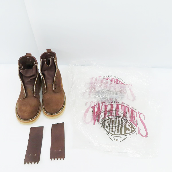 実際に弊社で買取させて頂いたWHITES BOOTS/ホワイツブーツ NORTH WEST/ノースウェスト レースアップブーツ/フォルスタン付き 9.5Eの画像 8枚目