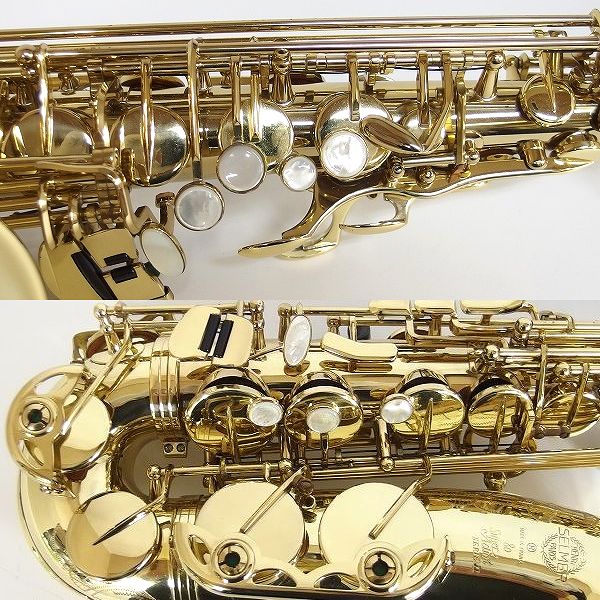 実際に弊社で買取させて頂いた★SELMER/セルマー アルトサックス SA80/Super Action 80 SERIE Ⅱ/シリーズ2 彫刻有り 58万台 ハードケース付 の画像 6枚目
