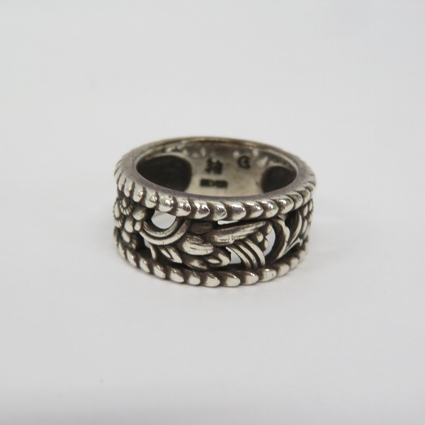 実際に弊社で買取させて頂いた【ギャラ付】Bloody Mary /ブラッディマリー 仏光万華鏡 Buddhist Lamp Ring S リング/13号の画像 1枚目