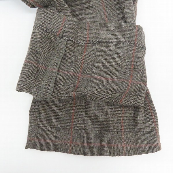 実際に弊社で買取させて頂いたANN DEMEULEMEESTER/アンドゥムルメステール チェック柄 パンツ XXSの画像 6枚目