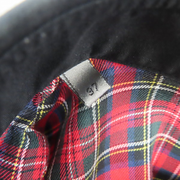 実際に弊社で買取させて頂いた【JPタグ】Dior HOMME/ディオールオム 2005AW GLAM期 チェックシャツ 5HH1058330/37の画像 3枚目