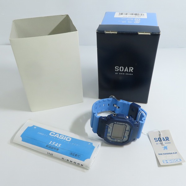 新品 G-SHOCK スケーター岡田 晋コラボモデル DW-5600SA-2JF