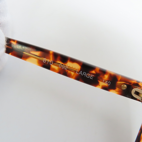 実際に弊社で買取させて頂いたGIORGIO ARMANI/ジョルジオアルマーニ サングラス/アイウェア 810 の画像 6枚目