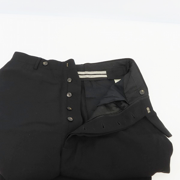 実際に弊社で買取させて頂いたRICK OWENS/リックオウエンス 19AW ベルテッドレーヨン混サルエルスラックス RU19F4366-WEEC2 US36の画像 2枚目