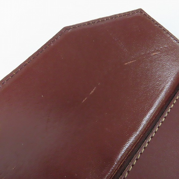 実際に弊社で買取させて頂いたCartier/カルティエ マストライン レザー クラッチバッグ/セカンドバッグの画像 6枚目