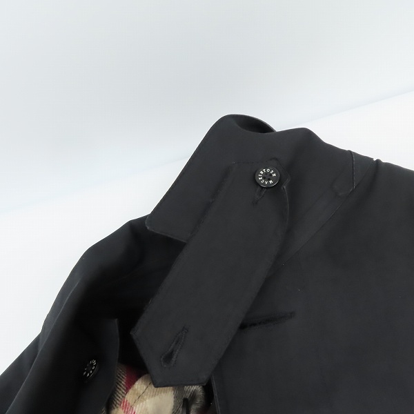実際に弊社で買取させて頂いたMACKINTOSH LONDON/マッキントッシュ ロンドン ステンカラーコート スコットランド製 34の画像 7枚目