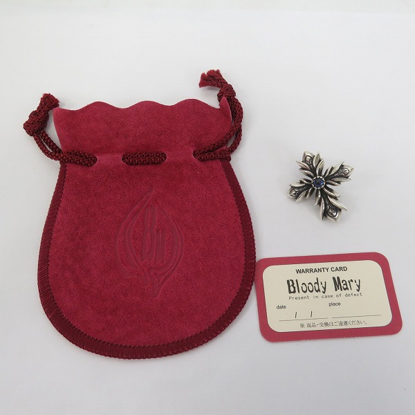 実際に弊社で買取させて頂いたBloody Mary/ブラッディマリー ネレイドペンダント w/1ストーンの画像 5枚目