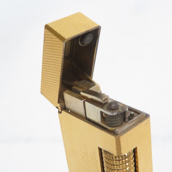 実際に弊社で買取させて頂いたdunhill/ダンヒル サイドローラーガスライター USRE 24163 PATENTEDの画像 6枚目