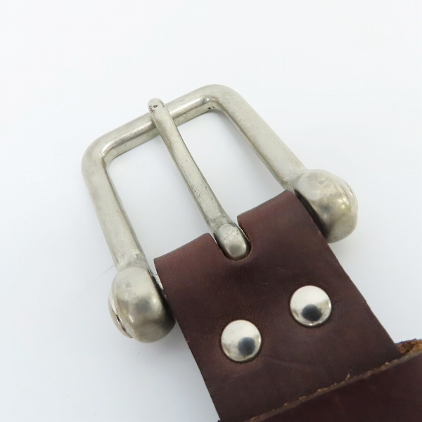 実際に弊社で買取させて頂いたANN DEMEULEMEESTER/アンドゥムルメステール 装飾 レザーベルトの画像 1枚目