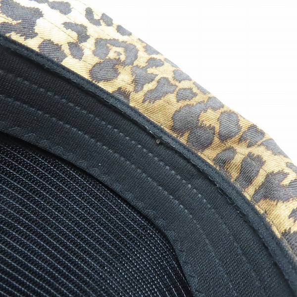 実際に弊社で買取させて頂いたHysterics/ヒステリックス ヒョウ柄 中折れハット/帽子 3QH-0320の画像 7枚目