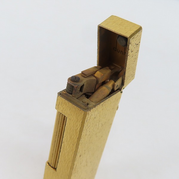 実際に弊社で買取させて頂いたdunhill/ダンヒル サイドローラー ゴールド ライターの画像 5枚目