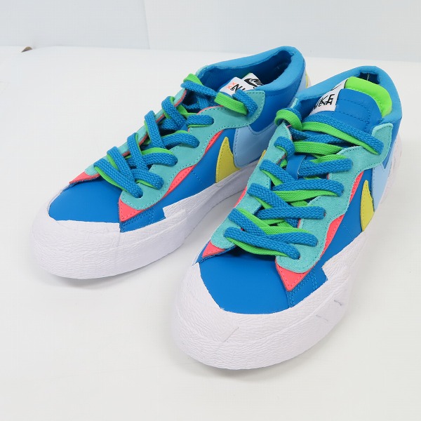 実際に弊社で買取させて頂いたKAWS×sacai×NIKE/カウズ×サカイ×ナイキ Blazer Low Neptune Blue ブレーザー DM7901-400 26.5
