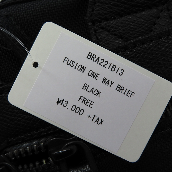 実際に弊社で買取させて頂いた【未使用】BRIEFING/ブリーフィング 22SS FUSION ONE WAY BRIEF/ワンウェイブリーフバッグ BRA221B13の画像 5枚目