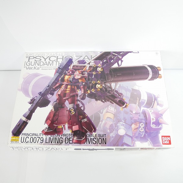 実際に弊社で買取させて頂いた★【未組立】バンダイ MG 1/100 高機動型ザク“サイコ・ザク” Ver.Ka(GUNDAM THUNDERBOLT版)/ガンダム/ガンプラ