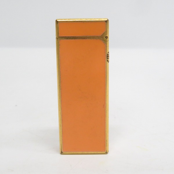 実際に弊社で買取させて頂いたdunhill/ダンヒル サイドローラーガスライター オレンジの画像 1枚目