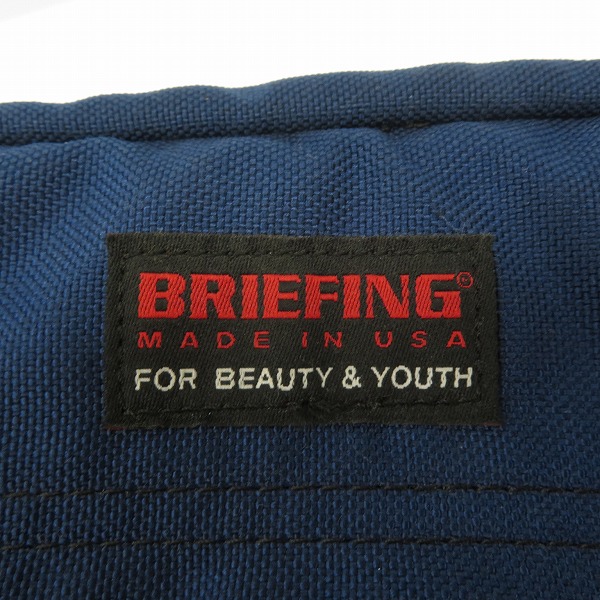 実際に弊社で買取させて頂いたBRIEFING×BEAUTY&YOUTH/ブリーフィング×ビューティー＆ユース 2WAY ブリーフケース/リュックの画像 4枚目