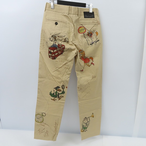 実際に弊社で買取させて頂いたBURBERRY/バーバリー スケッチプリント コットン クロップトチノ 44の画像 1枚目