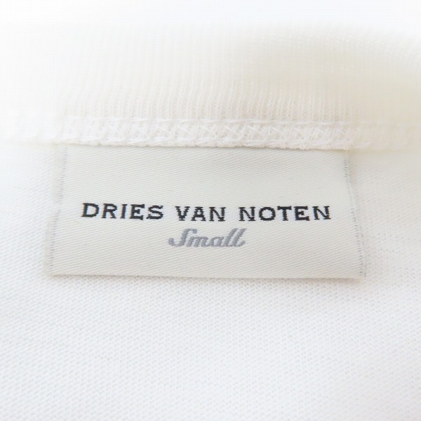 実際に弊社で買取させて頂いたDRIES VAN NOTEN/ドリスヴァンノッテン スリーブ/袖 切替し クールネック カットソー Size：S の画像 2枚目