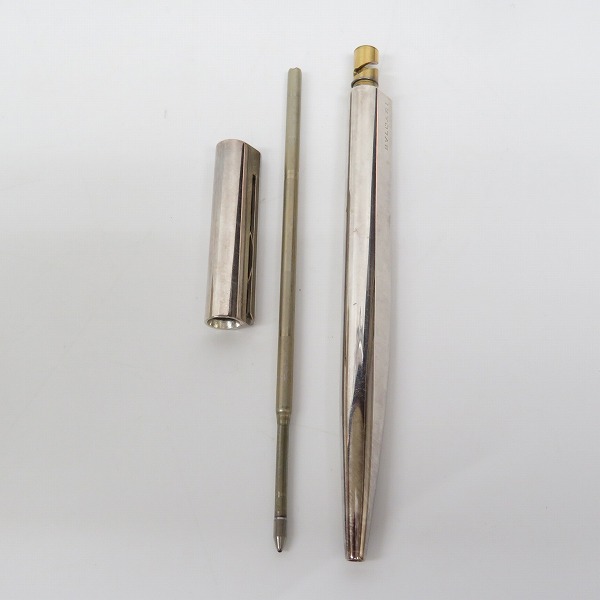 実際に弊社で買取させて頂いたBVLGARI/ブルガリ シルバーカラー 回転式 ボールペンの画像 3枚目