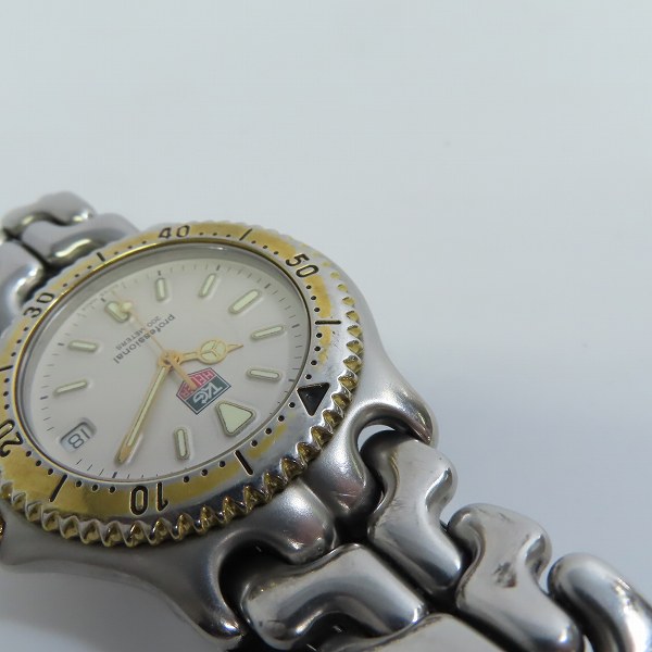 実際に弊社で買取させて頂いた 【動作未確認/ジャンク】TAG HEUER/タグホイヤー プロフェッショナル 腕時計 S95.806の画像 7枚目