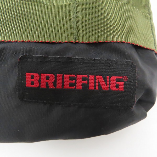 実際に弊社で買取させて頂いたBRIEFING/ブリーフィング サコッシュ/ショルダーポーチの画像 4枚目