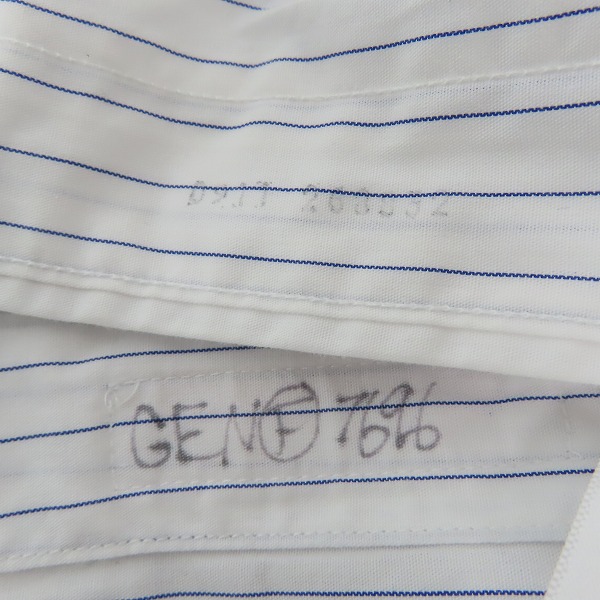 実際に弊社で買取させて頂いたBrooks Brothers/ブルックスブラザーズ ストライプ柄シャツ 17.5-4/5の画像 4枚目