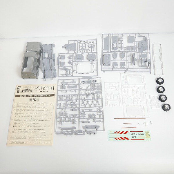 実際に弊社で買取させて頂いた【手付品】アオシマ 1/24 ハイエース ゼルダ タイプ1/西部警察 特機車サファリ4WD/ホンダ プレリュード Si VTEC/3点セットの画像 4枚目