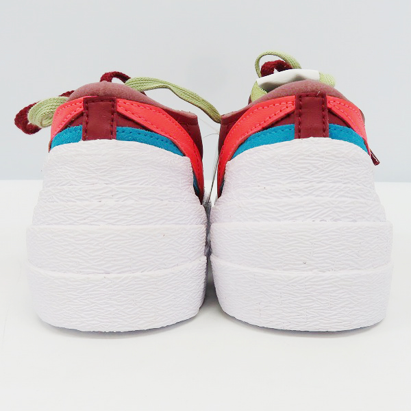 実際に弊社で買取させて頂いた【未使用】NIKE×SACAI×KAWS/ナイキ×サカイ×カウズ BLAZER LOW Team Red/ブレーザーロー チームレッド DM7901-600/28の画像 1枚目