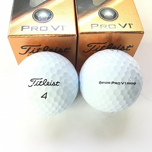 実際に弊社で買取させて頂いた（1）【未使用】Titleist/タイトリスト PRO V1 ゴルフボール1ダースの画像 2枚目