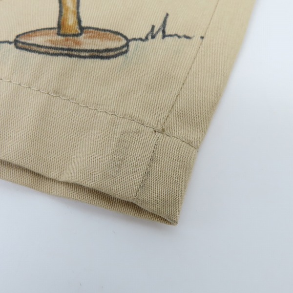 実際に弊社で買取させて頂いたBURBERRY/バーバリー スケッチプリント コットン クロップトチノ 44の画像 8枚目