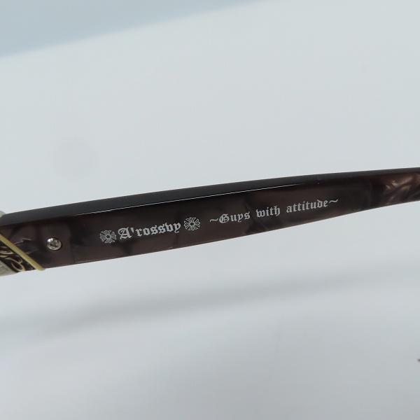 実際に弊社で買取させて頂いたA'rossvy/ロズヴィー サングラス Vol.21 2021年モデル 209252007の画像 5枚目