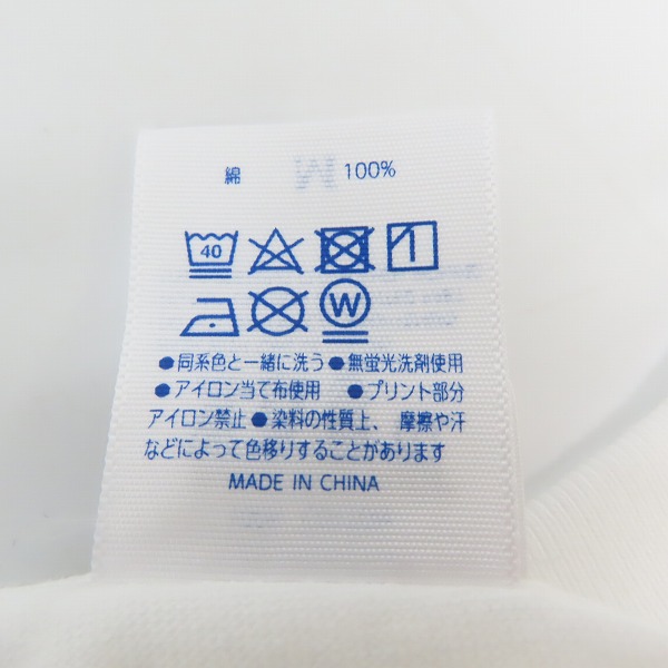 実際に弊社で買取させて頂いたretaW×FRAGMENT design/リトゥ×フラグメントデザイン  ロゴプリント 半袖Tシャツ ホワイト/Mの画像 3枚目