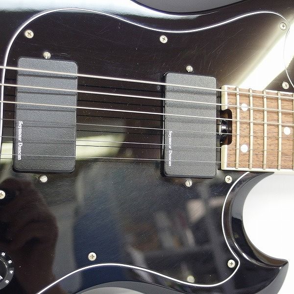 実際に弊社で買取させて頂いた★ESP/イーエスピー ULTRATONE-SL Black/ウルトラトーン エレキギター ダンカン製ピックアップ搭載 ギグケース付の画像 4枚目