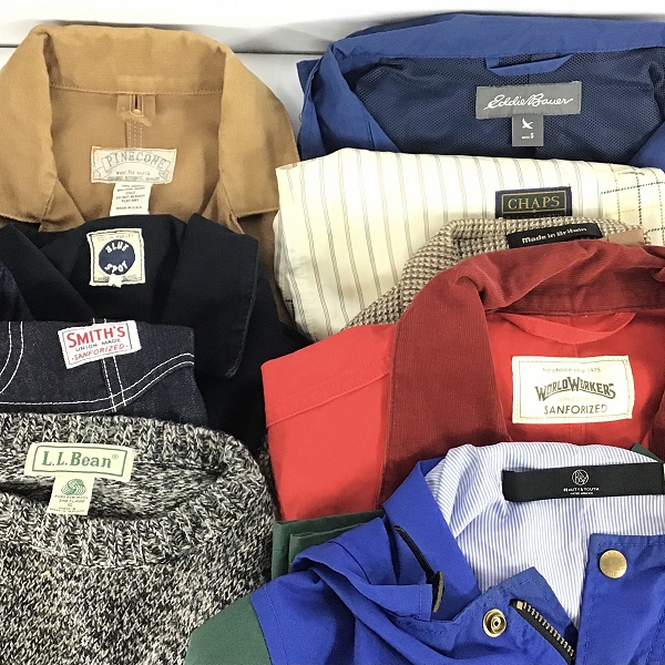 実際に弊社で買取させて頂いた【おまとめ品】B&Y ユナイテッドアローズ/ベンデイビス/CHAPS 他 ジャケット/カバーオール/ベスト/ニット 等の画像 1枚目