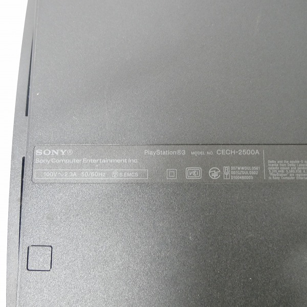 実際に弊社で買取させて頂いたSONY/ソニー PlayStation3/PS3/プレイステーション3 160GB 本体 CECH-2500A チャコールブラック【簡易動作確認済】の画像 5枚目