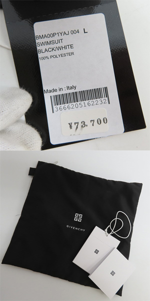 実際に弊社で買取させて頂いたGivenchy /ジバンシィ 4Gリベット スイムショーツ/スイムパンツ BMA00P1YAJ /Lの画像 9枚目