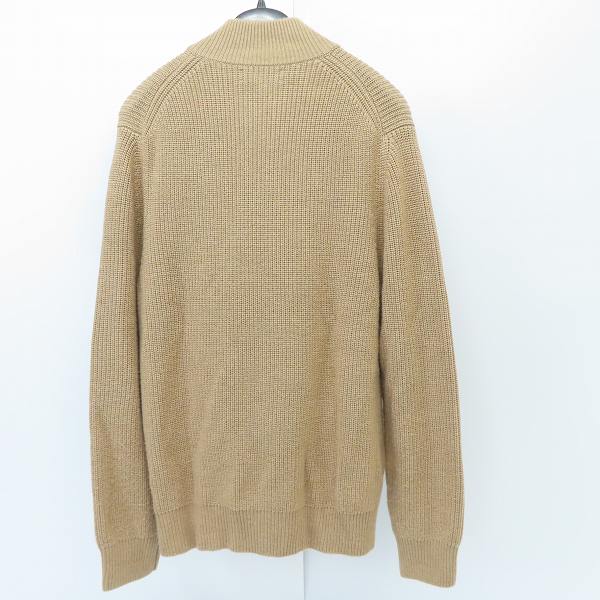 実際に弊社で買取させて頂いたBROOKS BROTHERS/ブルックスブラザーズ ジップアップ ニット セーター Lの画像 1枚目