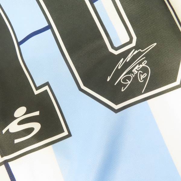 実際に弊社で買取させて頂いたFILA/フィラ OPENSPORTS #10 マラドーナ引退試合レプリカユニフォーム XLの画像 7枚目