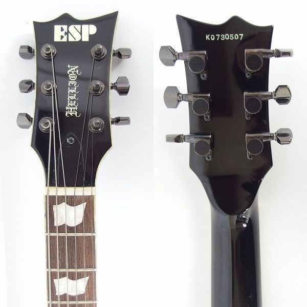 実際に弊社で買取させて頂いた★ESP/イーエスピー U-01 HELLION the GazettE 麗 シグネイチャーモデル エレキギター 2007年製 ハードケース付の画像 3枚目